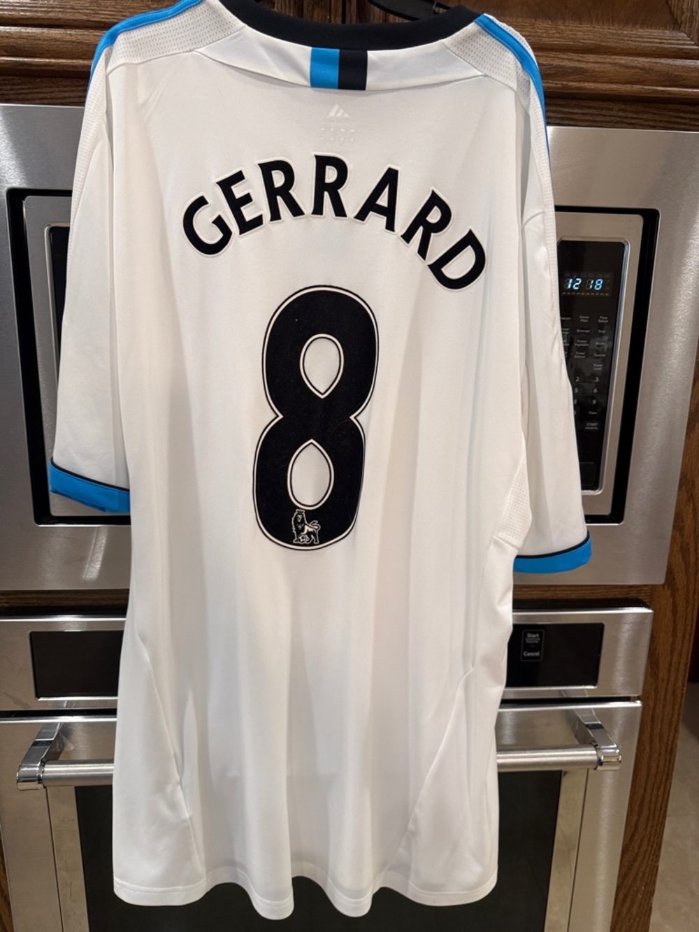 SOLD Authentic kit embellished Gerrard #8 Men's Soccer Jersey by Adidas